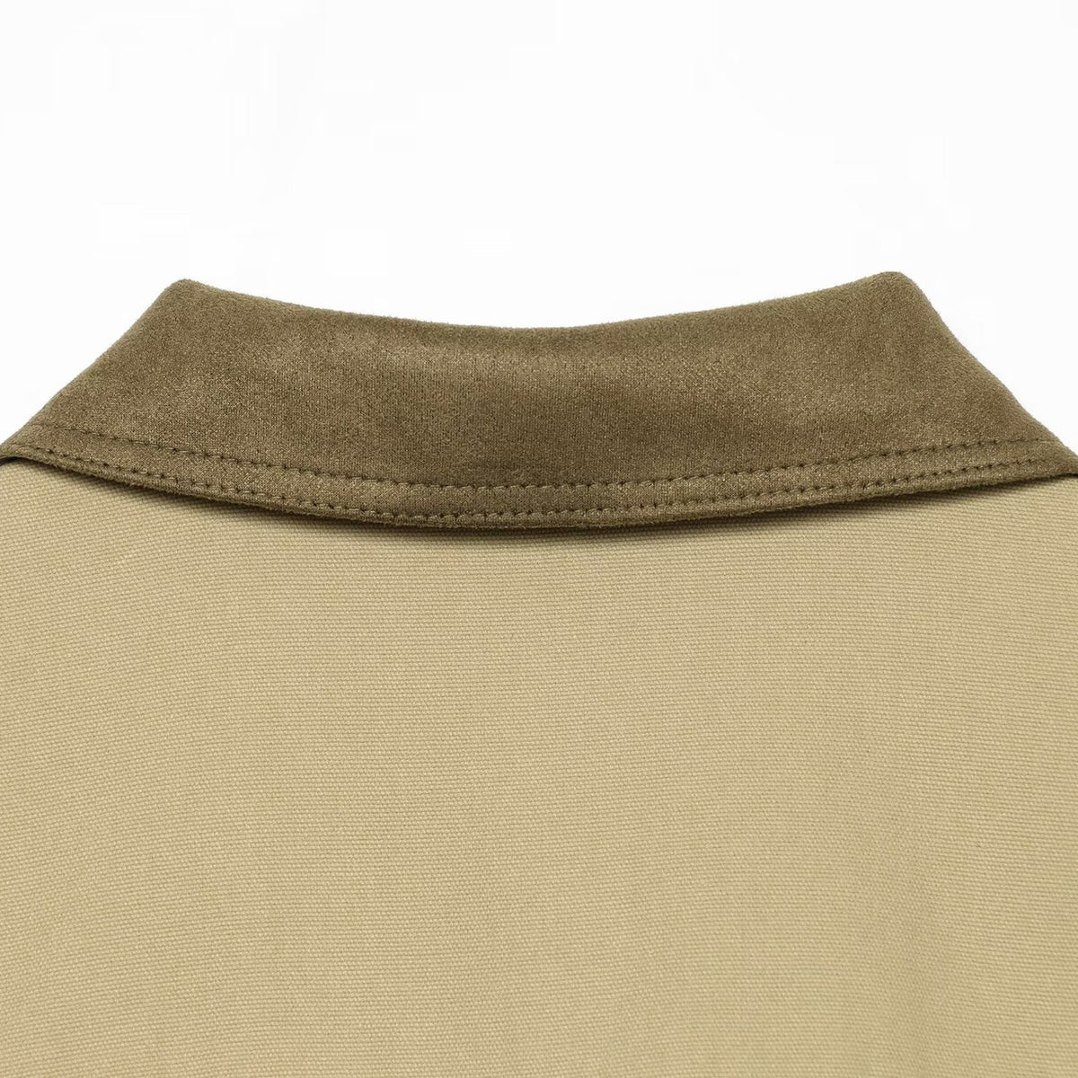 Ladies Boxy Field Blouson with Velour Collar and Elastic Hem EVA-US