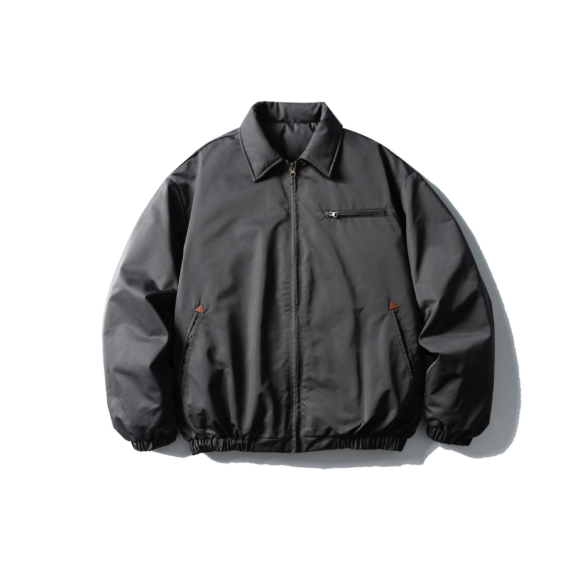 Men's Boxy Insulated Blouson with Zipper Chest Pocket EVA-US