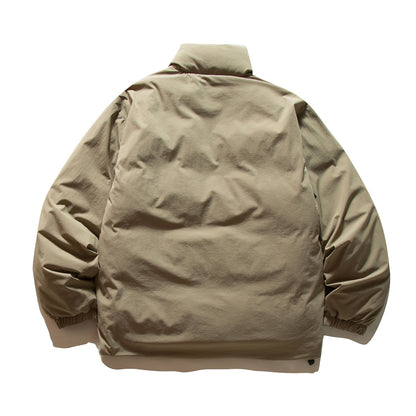 Men's short blouson with light thermal padding, high stand-up collar and elastic cuffs EVA-US