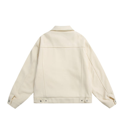 Unisex Boxy Blouson Jacket with technical double zip and oversized silhouette EVA-US