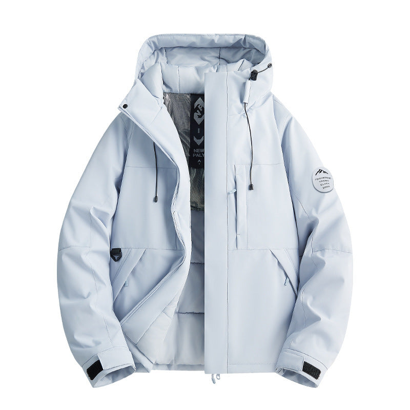 Women's Padded Winter Jacket with Hood, Water Repellent and Windproof EVA-US