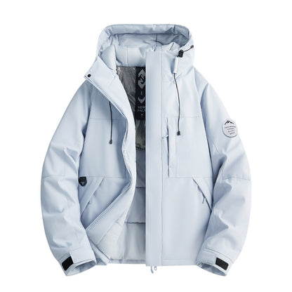 Women's Padded Winter Jacket with Hood, Water Repellent and Windproof EVA-US