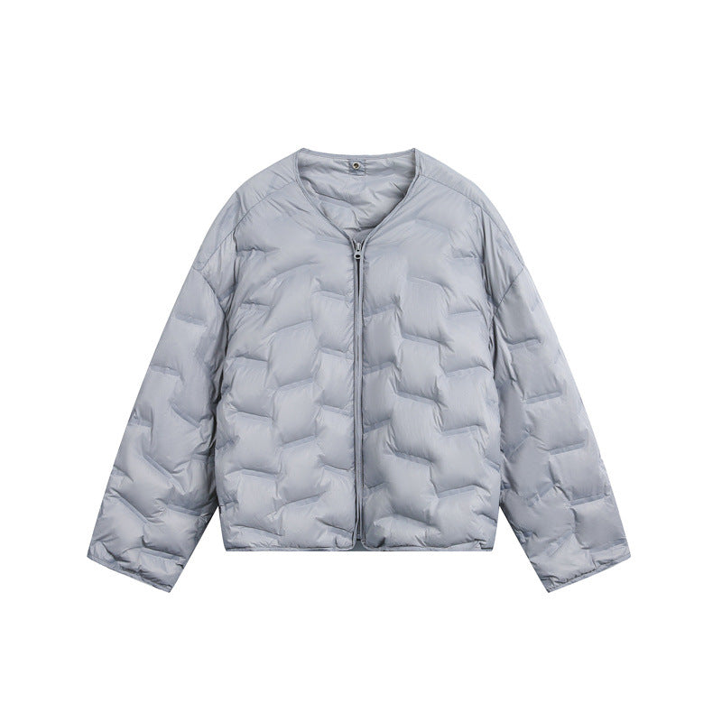 Unisex Oversize Hooded Sweat Jacket with Zipper, Side Pockets and Lined Hood EVA-US