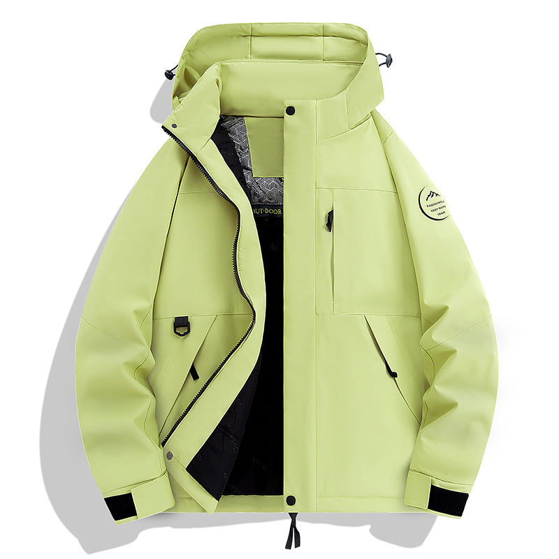 Men's Waterproof and Breathable Softshell Outdoor Jacket EVA-US