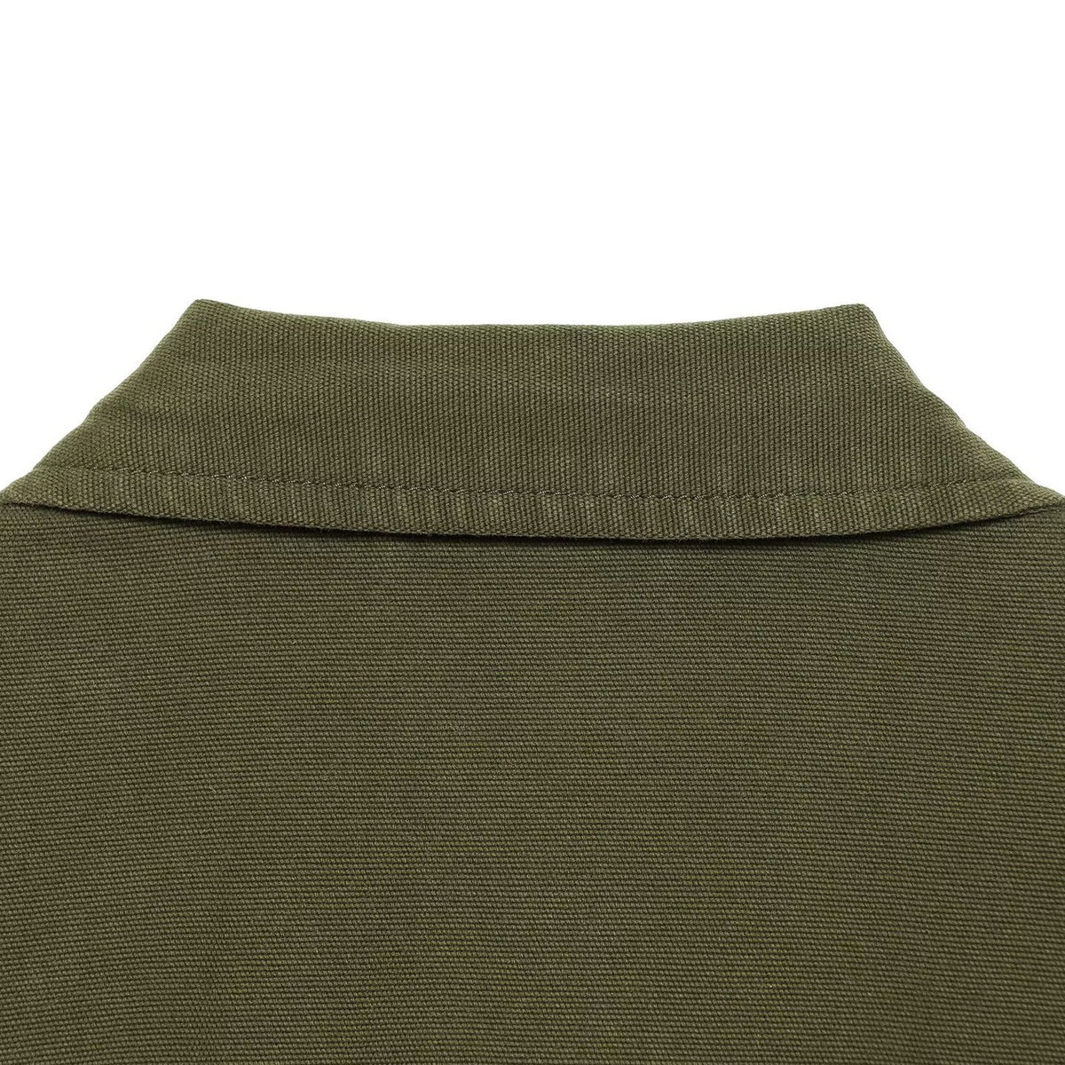 Women's Cropped Field Jacket with full-length zipper, flap pockets, and drawstring waist EVA-US