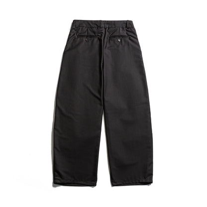 Men's cropped pants with pleats, drawstring, and discreet waistband extension EVA-US