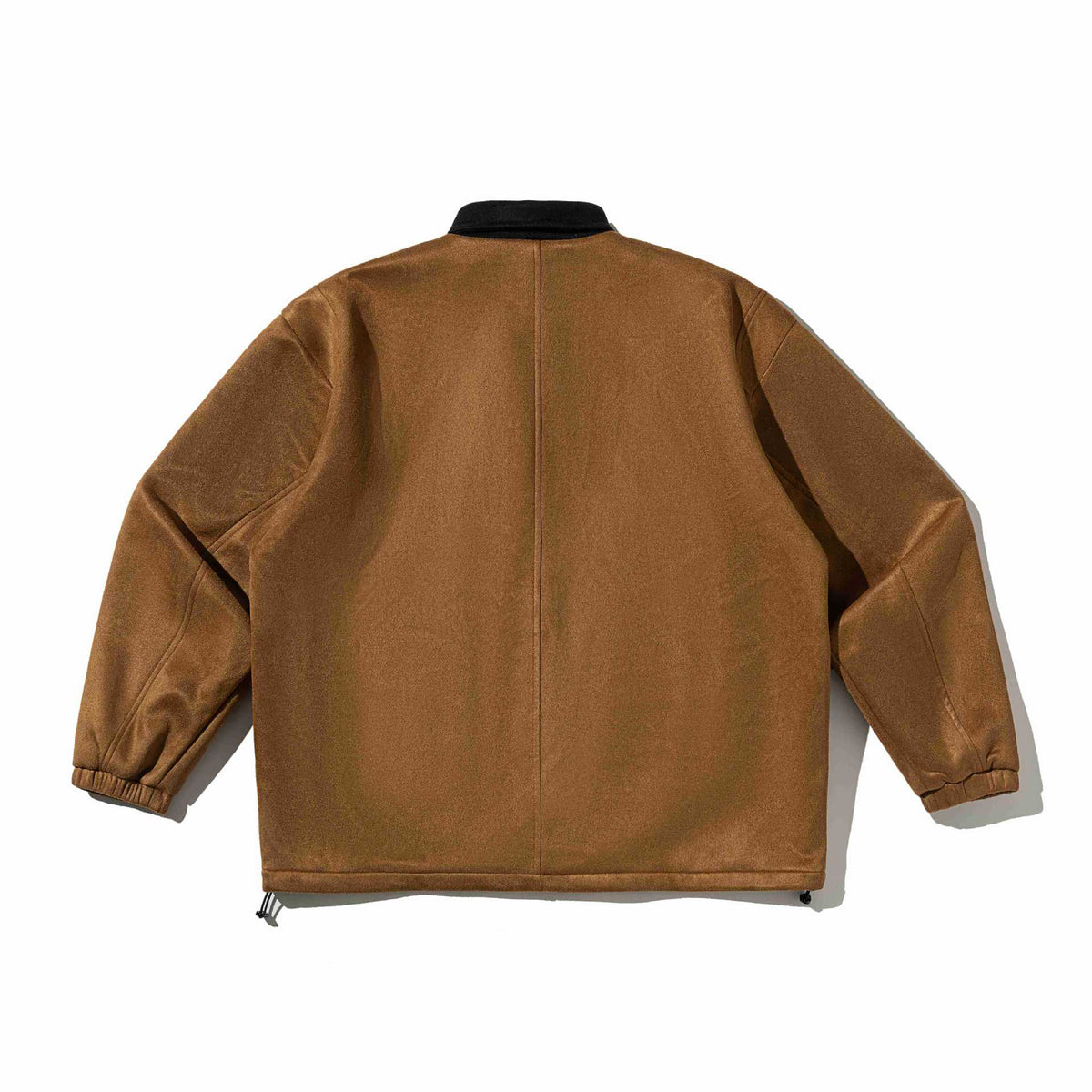 Men's Wool Mix Field Blouson with Cord Collar and Utility Pockets EVA-US