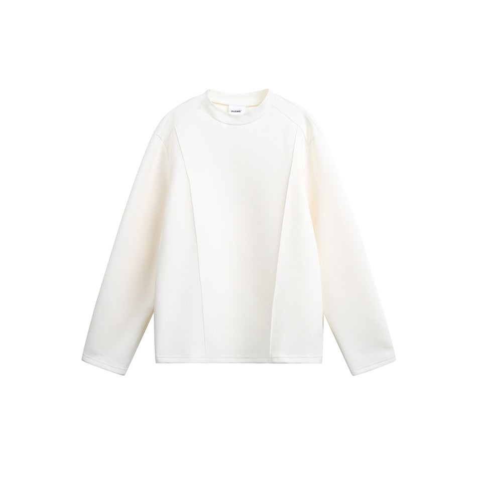 Unisex Oversize Sweatshirt with raglan sleeves and minimalist dividing seams EVA-US