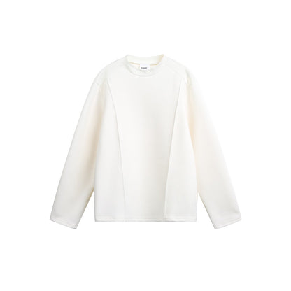 Unisex Oversize Sweatshirt with raglan sleeves and minimalist dividing seams EVA-US