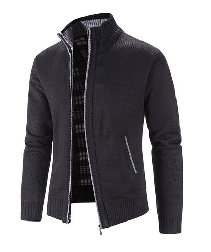 EVA-US | Men's Cardigan With Zipper Traditional