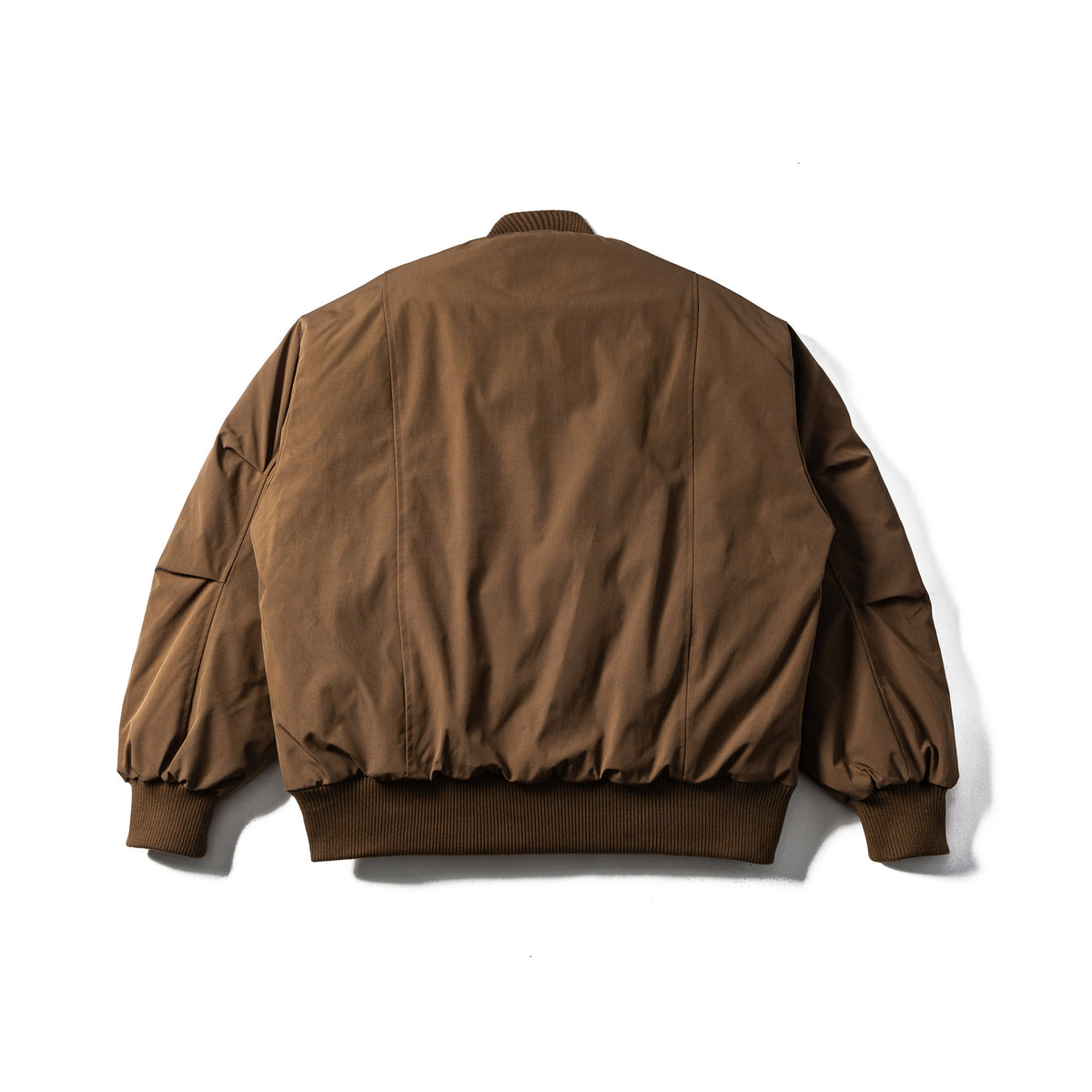 Men's boxy padded short jacket with ribbed collar and ergonomic side pockets EVA-US