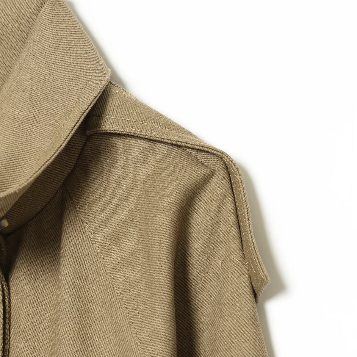Women's Short Oversized Cape Trench Coat with High Funnel Collar and Utility Patch Pockets EVA-US