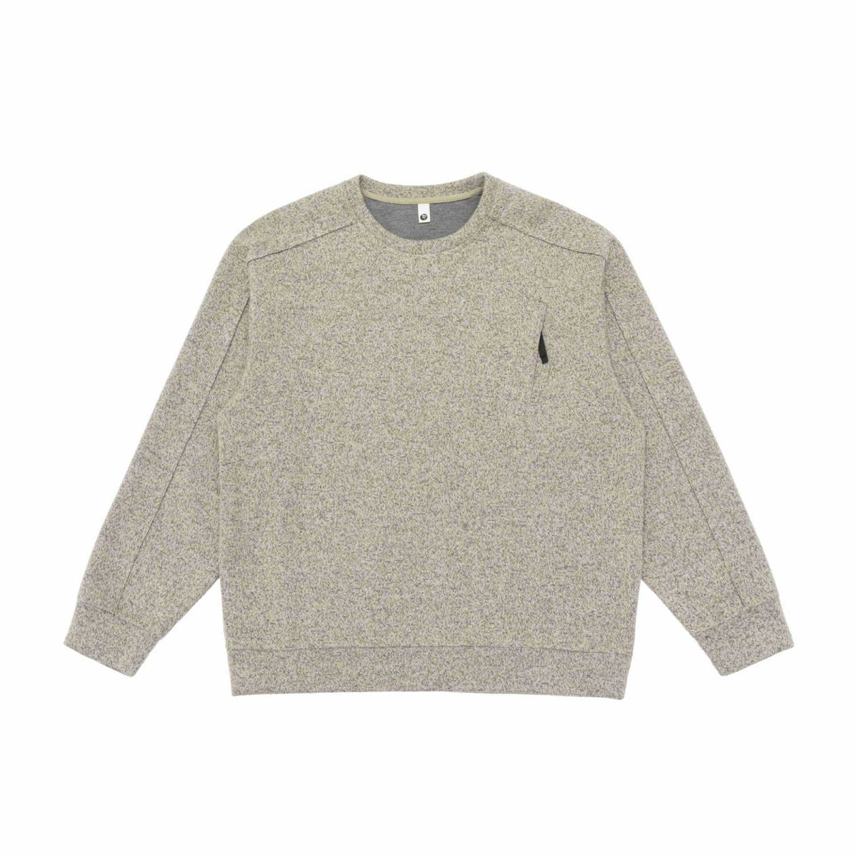 Unisex Structured Round Neck Sweatshirt with Raglan Sleeves and Ribbed Hem EVA-US