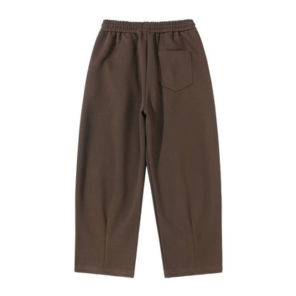 Women Lightweight Culotte Sweatpants with High Elastic Waistband and Drawstring EVA-US