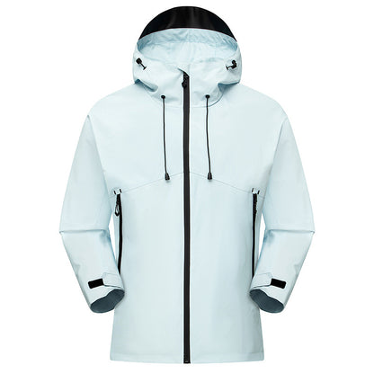 Men's Waterproof High-Visibility Shell Parka with Breathable Membrane, Adjustable Hood and Ventilation EVA-US