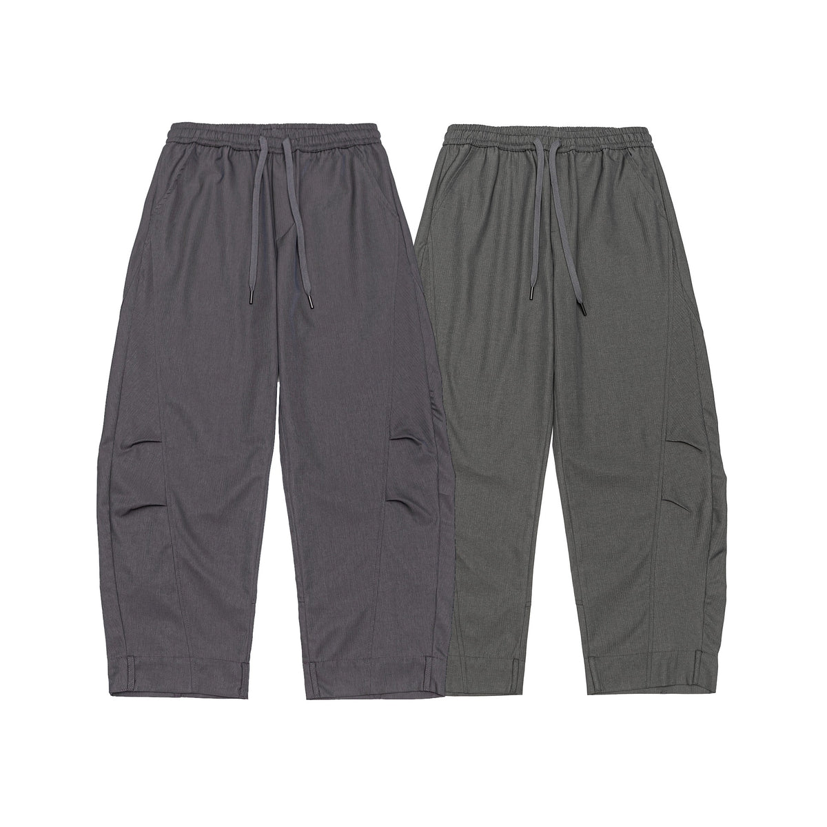 Men's Cargo Jogging Pants with Elastic Waistband, Drawstring, and Side Flap Pockets EVA-US