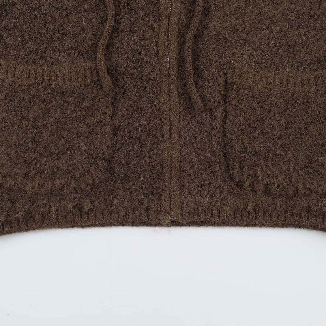 Women's Teddy Fleece Vest with Hood, Zipper and Patch Pockets EVA-US