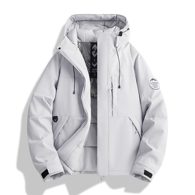 Women's Padded Winter Jacket with Hood, Water Repellent and Windproof EVA-US