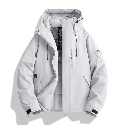 Women's Padded Winter Jacket with Hood, Water Repellent and Windproof EVA-US