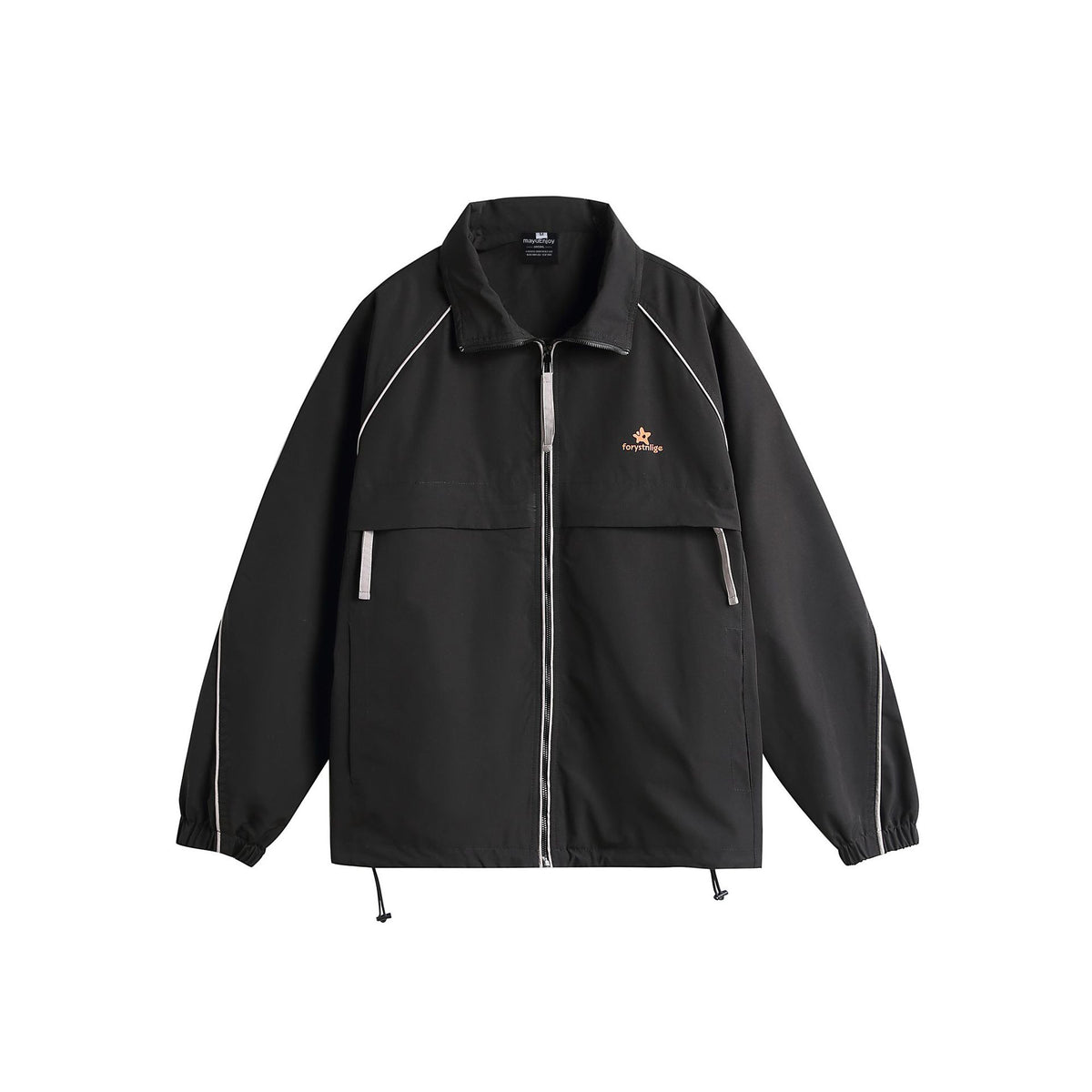 Unisex closely cut softshell training jacket with windproof membrane EVA-US