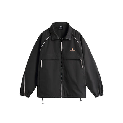 Unisex closely cut softshell training jacket with windproof membrane EVA-US