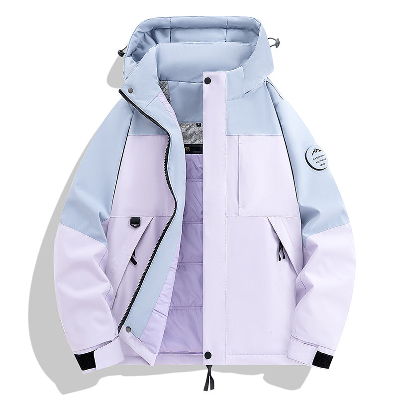 Men's Waterproof and Breathable Softshell Outdoor Jacket EVA-US