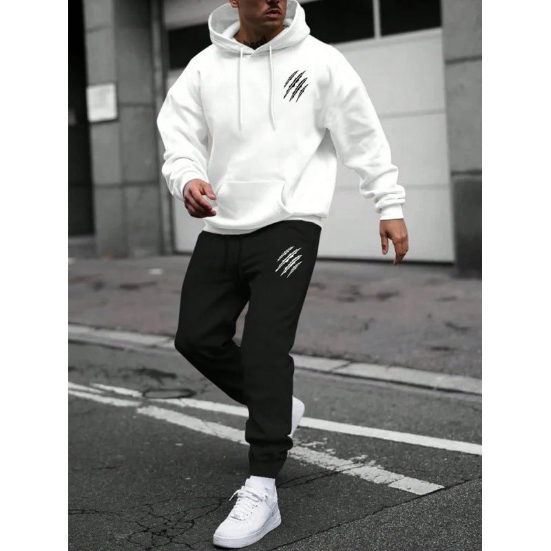 Men's tracksuit with modern graphic design and practical pockets EVA-US