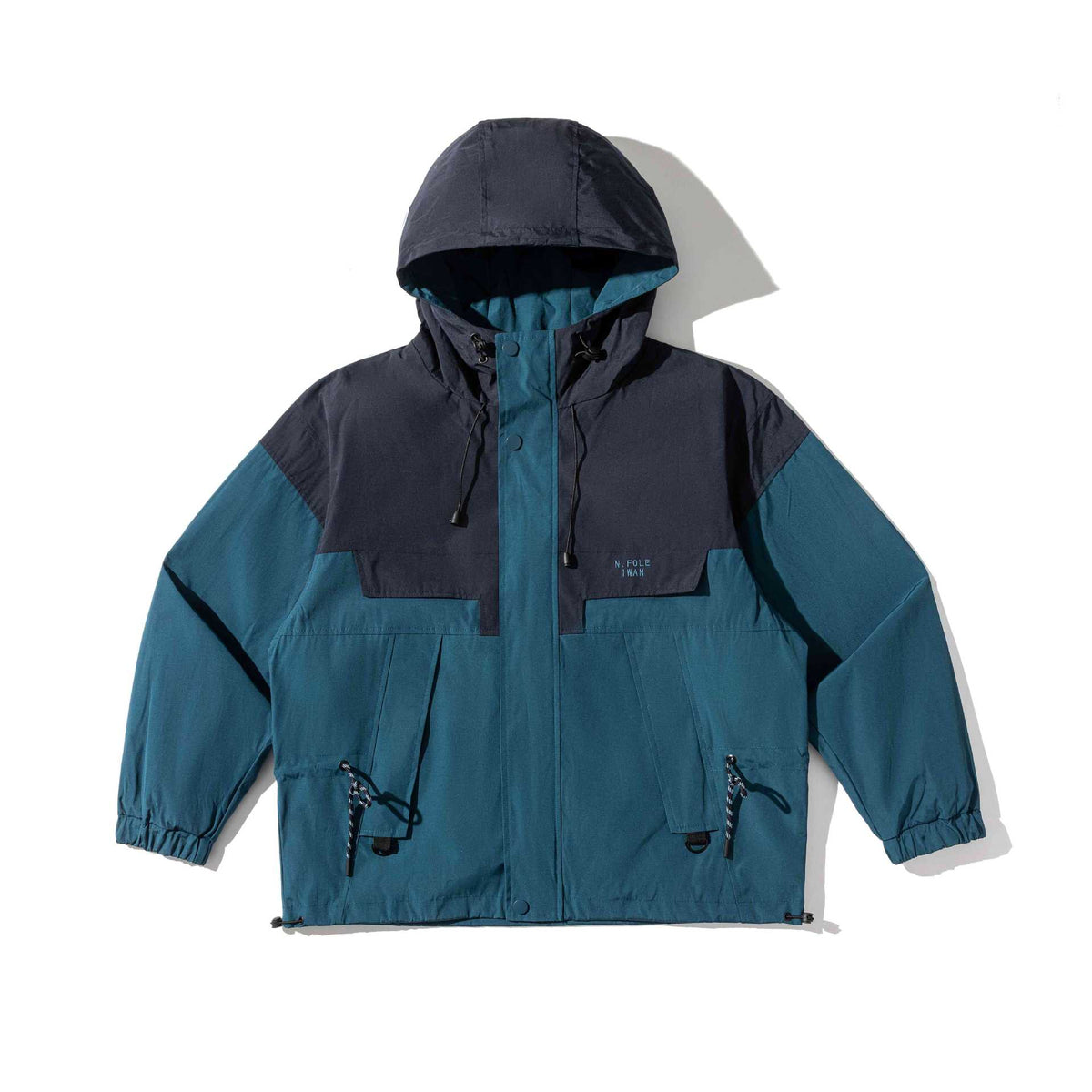 Unisex Functional Field Parka with Hood, Drawstring and Utility Pockets EVA-US