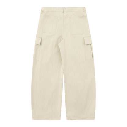 Men's cargo capri pants with elastic waistband, drawstring and utility pockets EVA-US