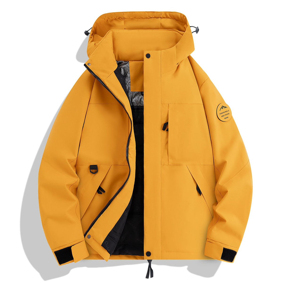 Men's Waterproof and Breathable Softshell Outdoor Jacket EVA-US