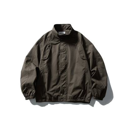 Unisex Boxy-Field Blouson made of lightweight ripstop with concealed zipper placket and elastic hem EVA-US