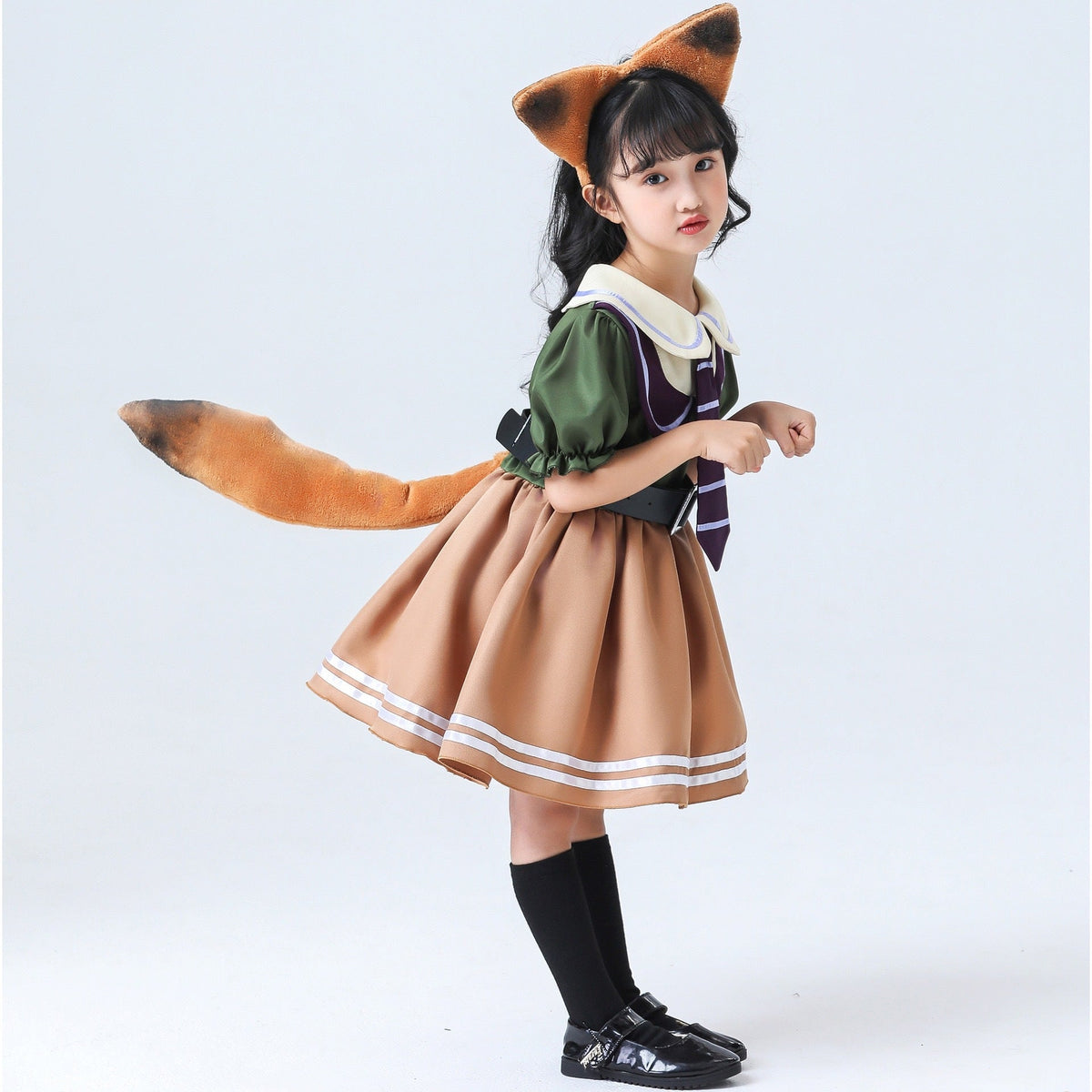 Girl cute fox costume EVA-US