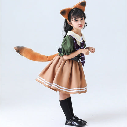 Girl cute fox costume EVA-US