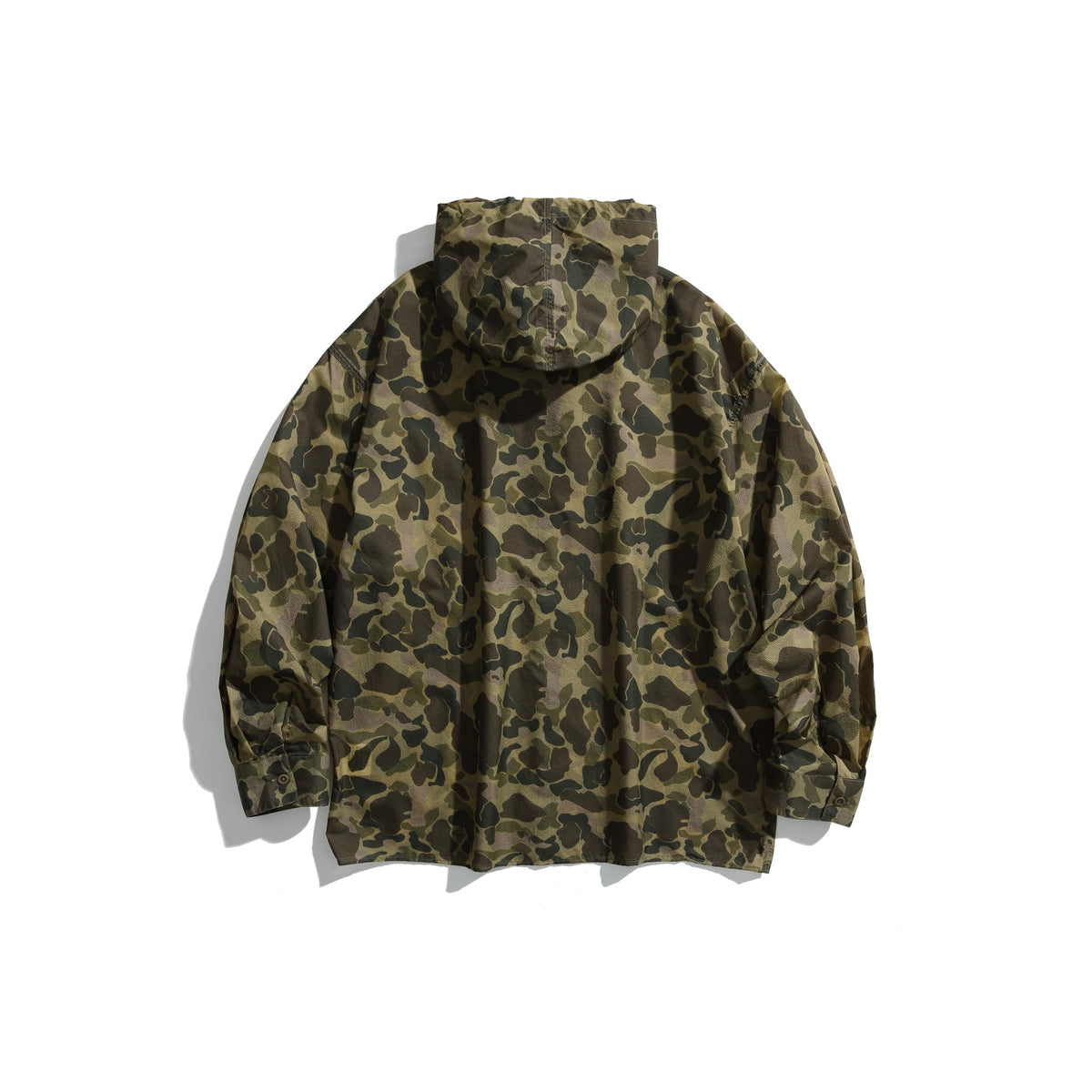 Men's Camouflage Hoodie in Oversized Utility Style EVA-US