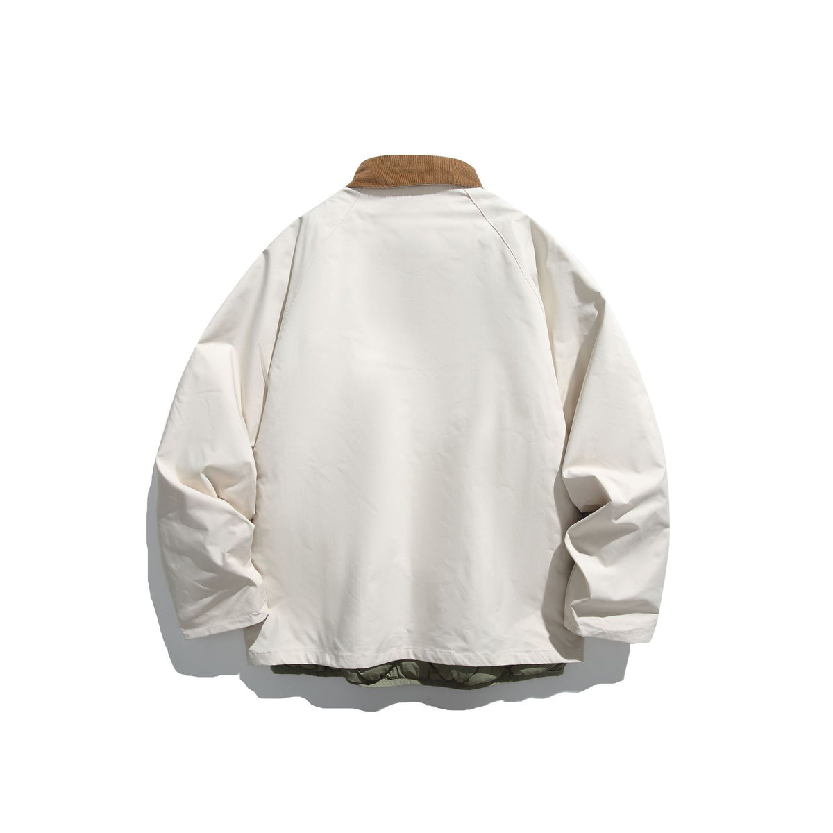 Men's Windproof Blouson with Cord Collar and Removable Padded Lining EVA-US