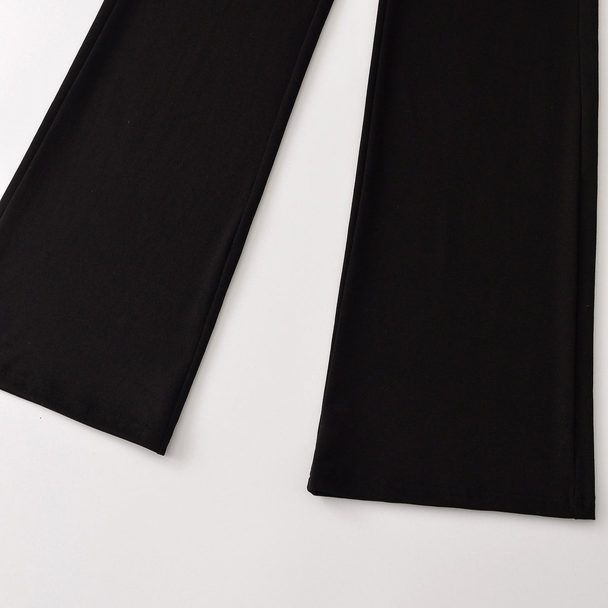 Ladies Palazzo Pants with Wrap Skirt Detail and Wide Leg EVA-US