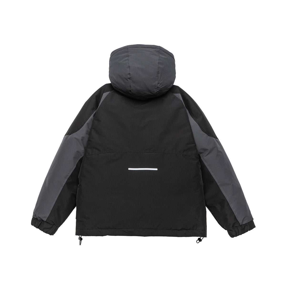Men's Urban Tech Parka with utility pockets, reflective details, and adjustable hem EVA-US