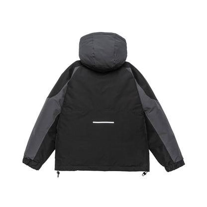 Men's Urban Tech Parka with utility pockets, reflective details, and adjustable hem EVA-US