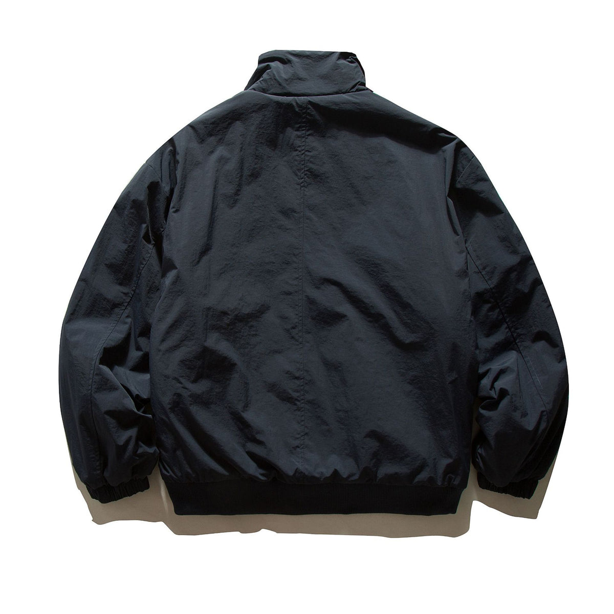 Men's short-cut thermo blouson jacket with high-collar sherpa collar EVA-US