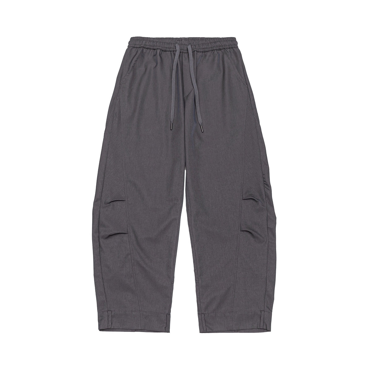 Men's Cargo Jogging Pants with Elastic Waistband, Drawstring, and Side Flap Pockets EVA-US