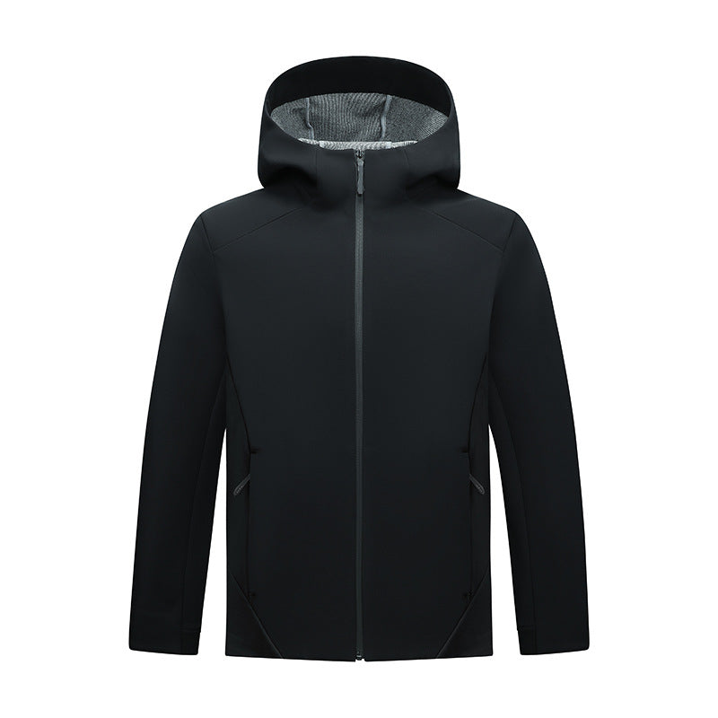 Women's Tailored Softshell Jacket with Hood and Fleece Lining EVA-US