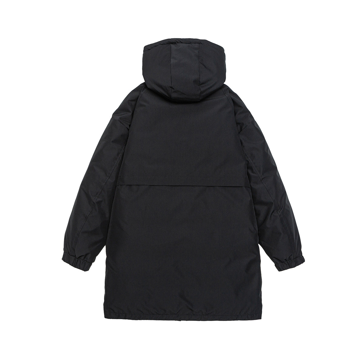 Men's warmer windproof parka with hood, quilted lining and front pockets EVA-US