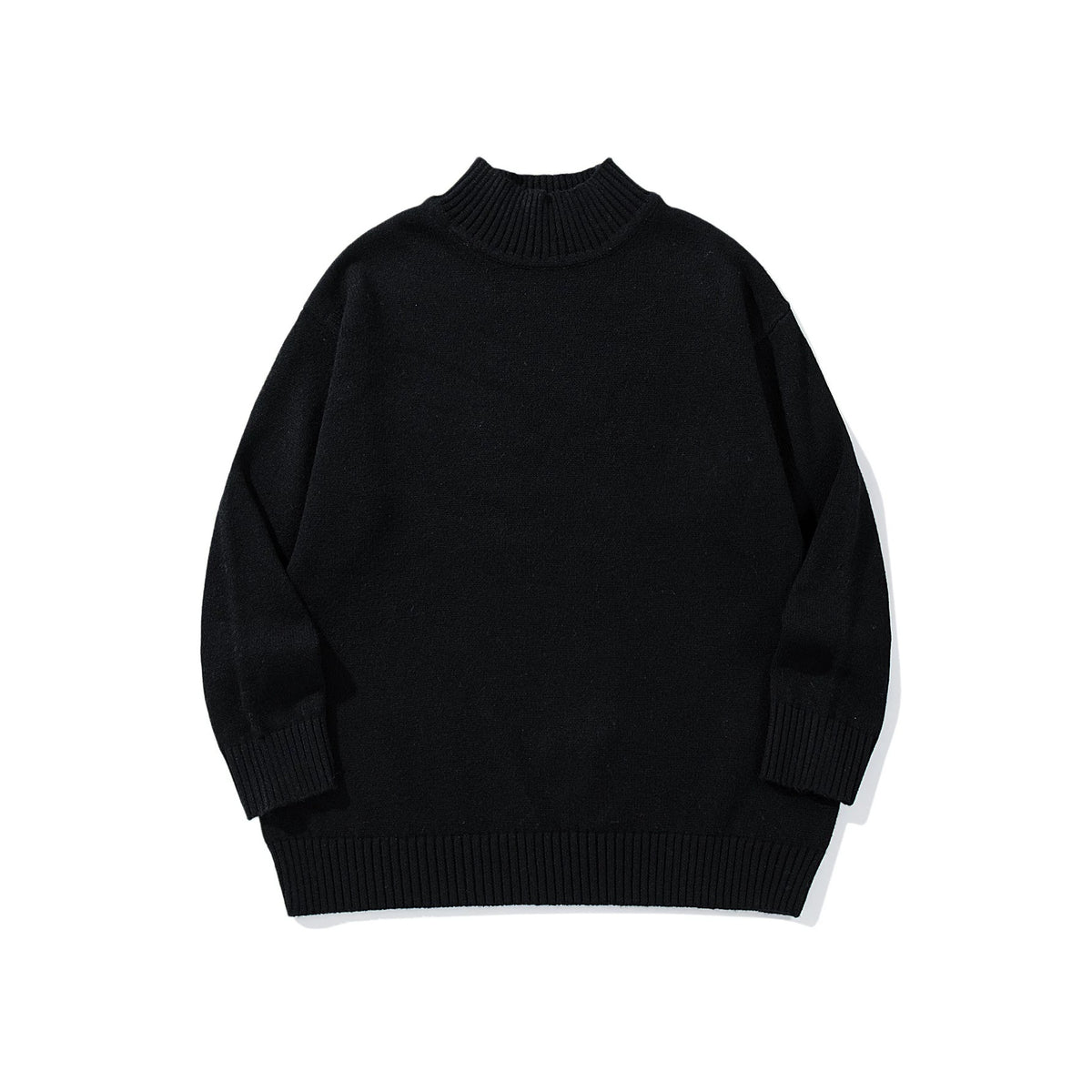 Unisex Oversize-Troyer-Pullover with short stand-up collar and wide ribbed cuffs EVA-US