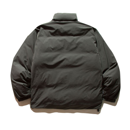 Men's short blouson with light thermal padding, high stand-up collar and elastic cuffs EVA-US