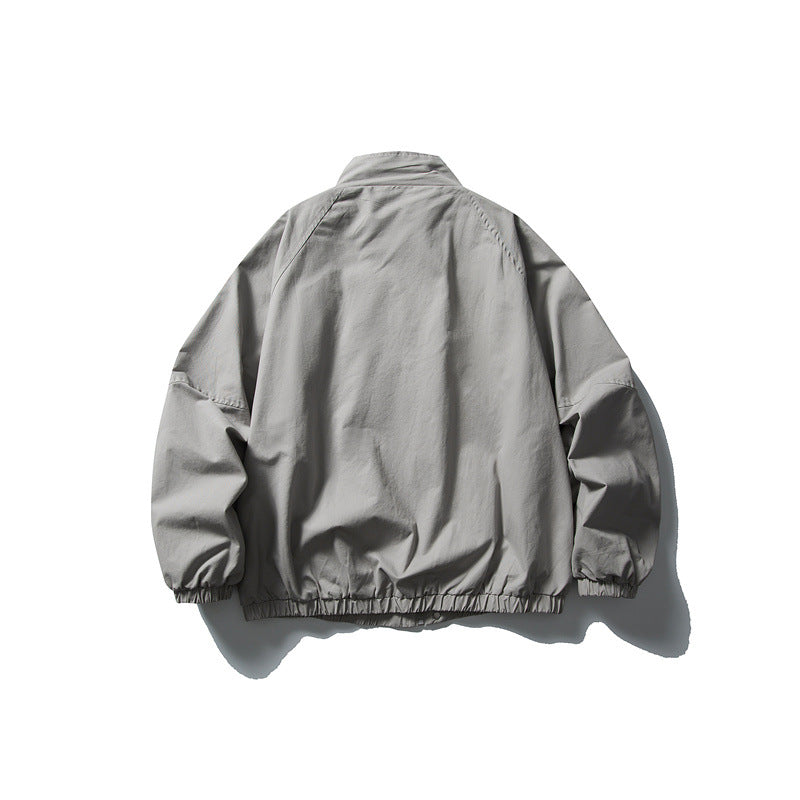 Unisex Boxy-Field Blouson made of lightweight ripstop with concealed zipper placket and elastic hem EVA-US