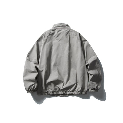 Unisex Boxy-Field Blouson made of lightweight ripstop with concealed zipper placket and elastic hem EVA-US