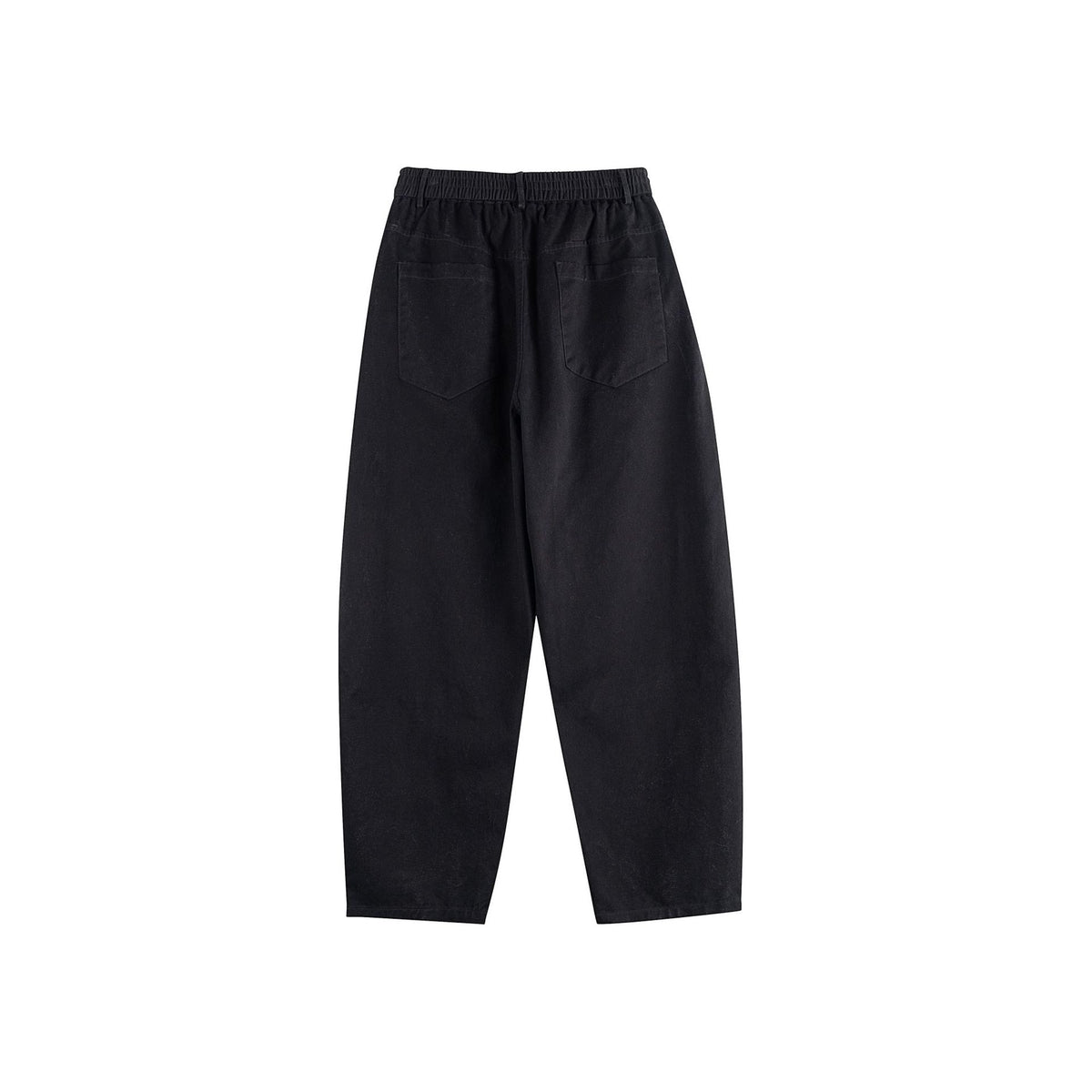 Women Relaxed-Fit Workwear Pants with High Waist and Patch Pockets EVA-US