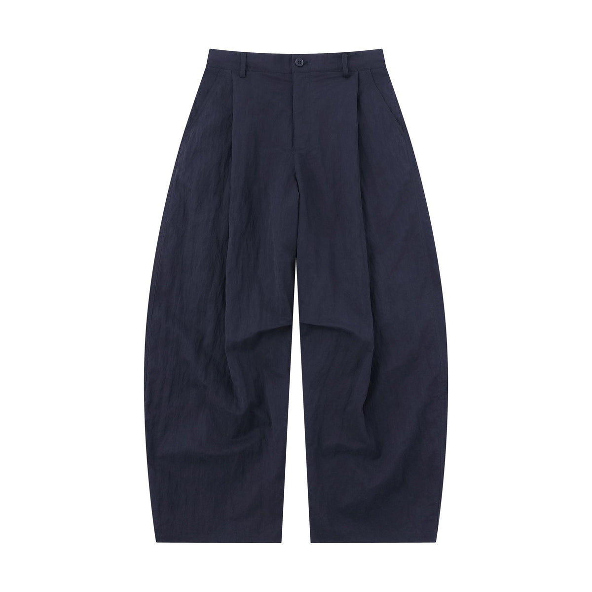 Women's Wide Culotte Pants with High Waist and Structured Cotton Blend EVA-US