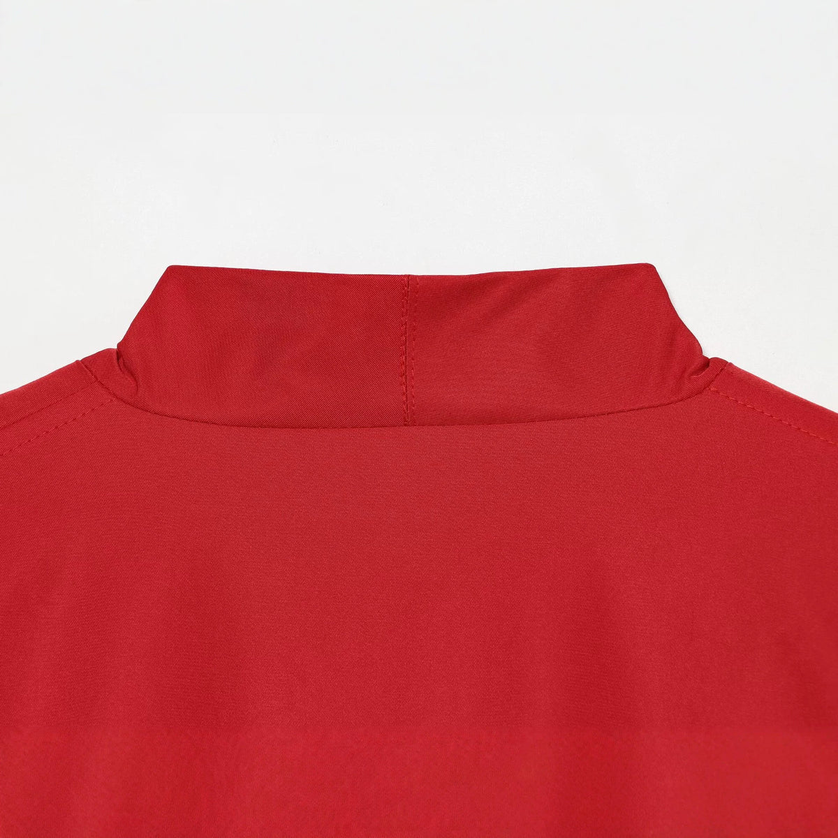 Women's bomber-style short jacket with kimono collar, balloon sleeves, and elastic hem EVA-US