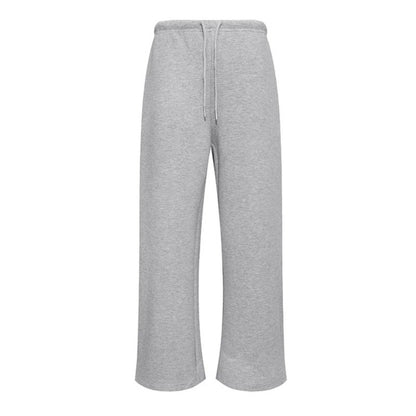Women's extra wide lounge palazzo sweatpants with comfort waistband and drawstring EVA-US